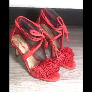 Adorable Gianni Bini Red Heels